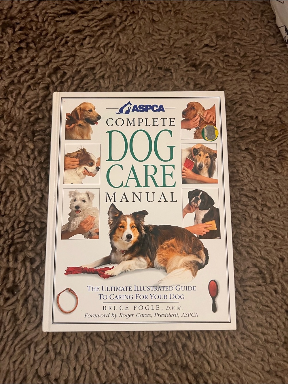 Complete Dog Care Manual - White/Cream Cover
